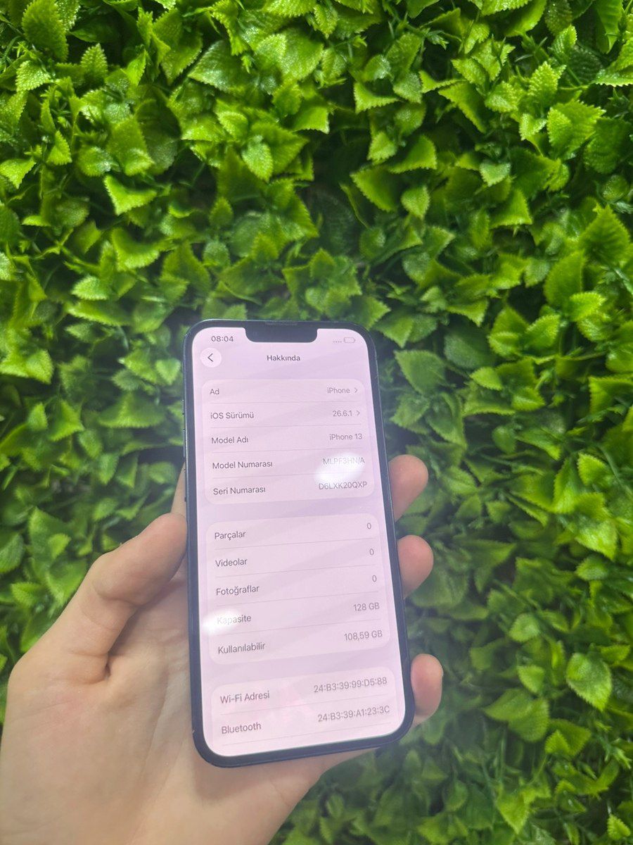 Apple iPhone 13 Midnight 128GB/4GB — Smartfonlar, Bakı (5)