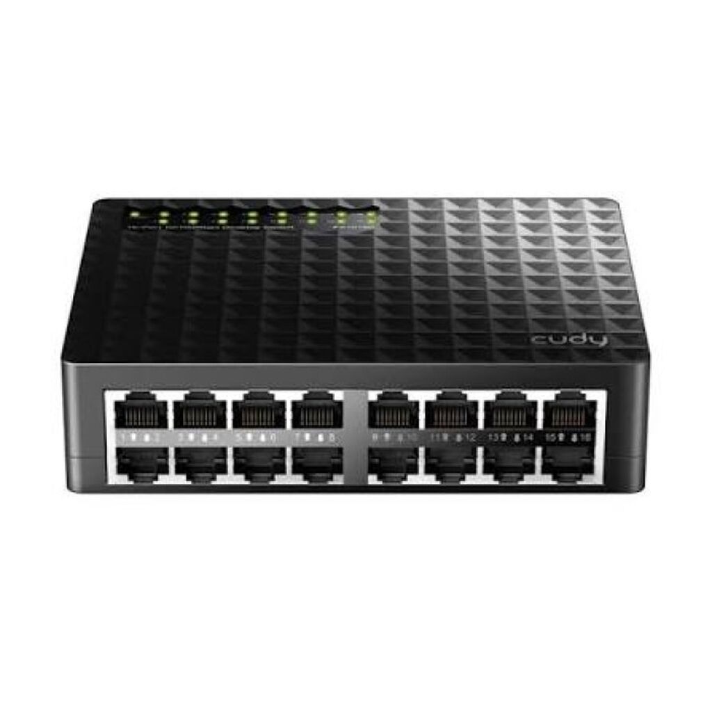 Cudy FS1016D 16 Port 10/100 Mbps Unmanaged Desktop Switch Cudy — Şəbəkə və server avadanlığı, Bakı (2)