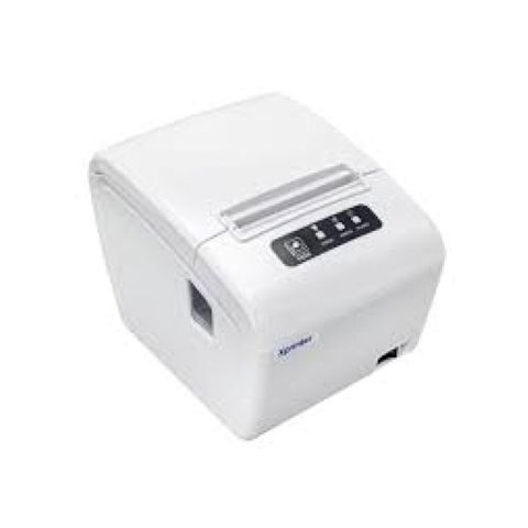 Xprinter XP-S200M Termal Qəbz Printeri (USB + LAN, Ağ) Mağaza — Bakı