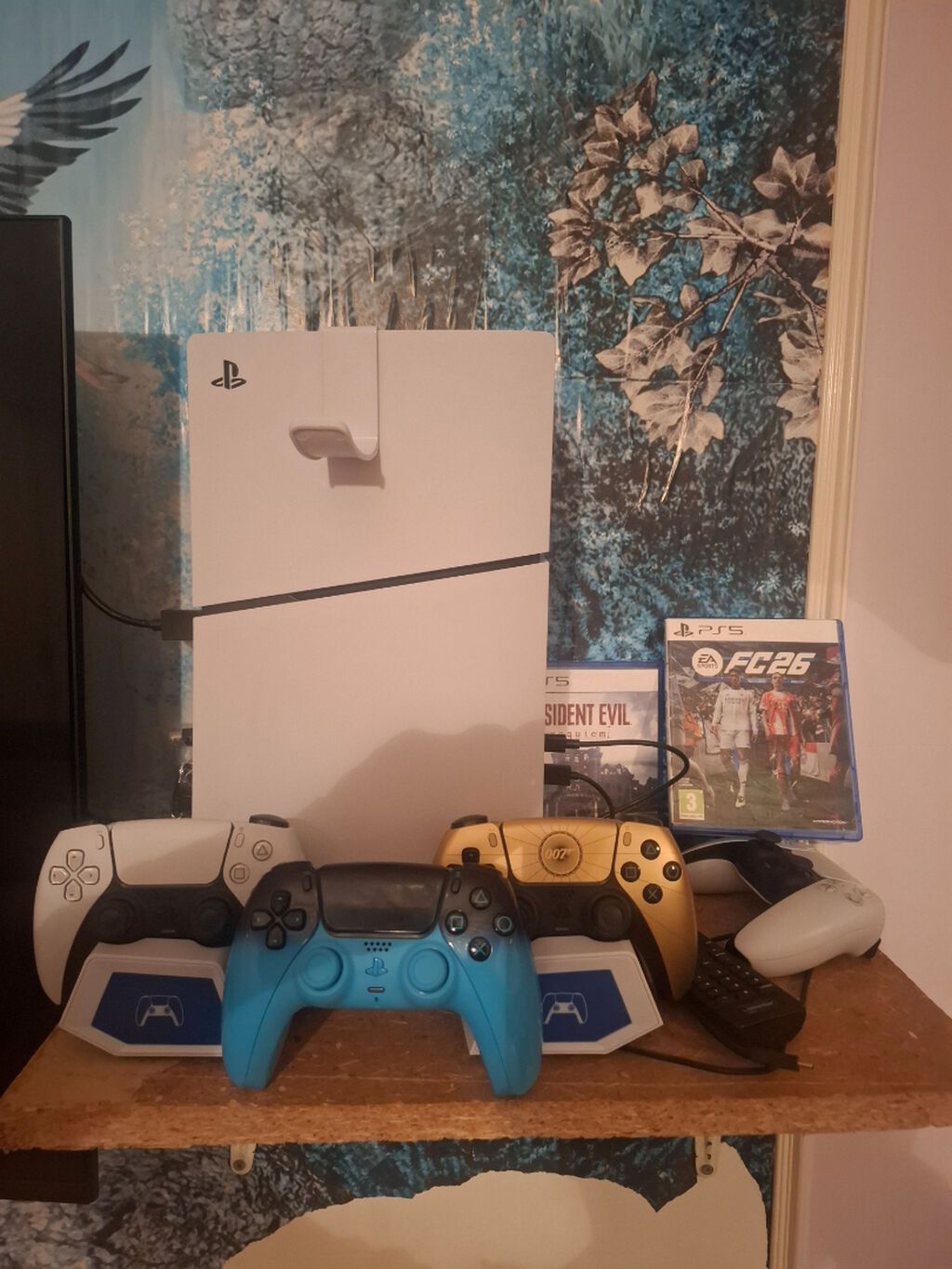 PlayStation 5 oyun seti - Konsol: Sony PlayStation 5 (ağ rəng) — Oyun konsolları, Bakı