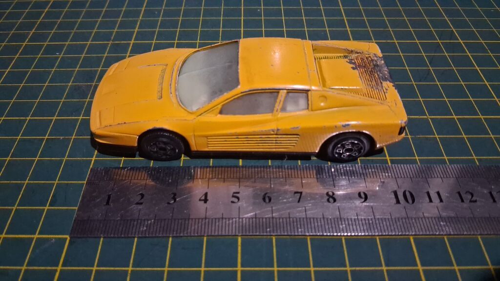 Ferrari, 1990 il, 1:43, Dəmir, Ünvandan götürmə — Modellar, Bakı (2)