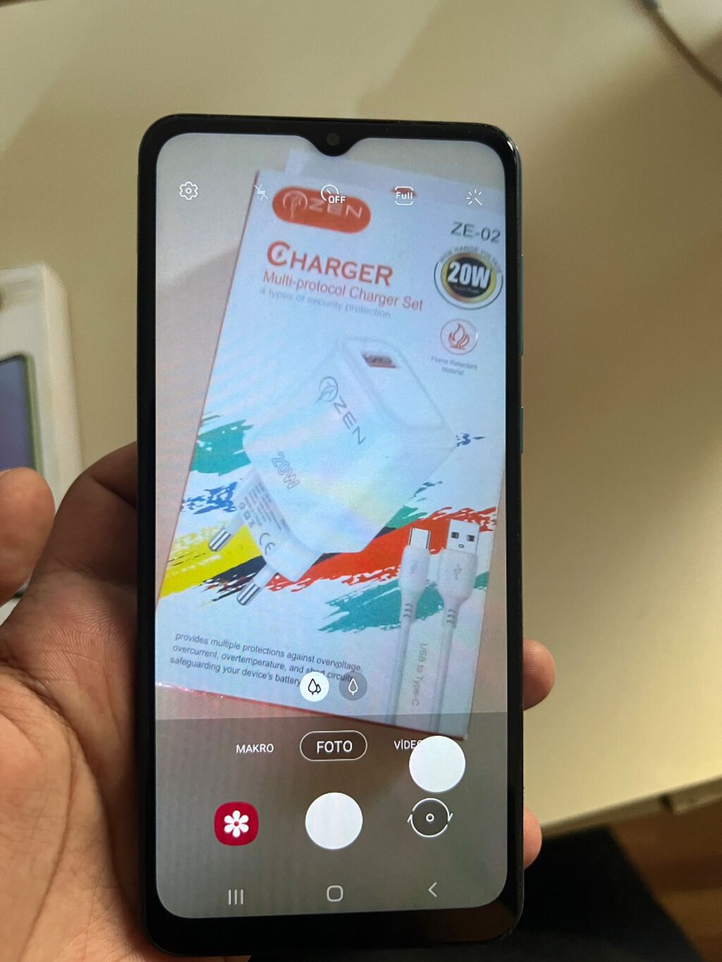 Samsung Galaxy A02, 32 GB, rəng - Göy, Sensor — Samsung, Bakı (7)