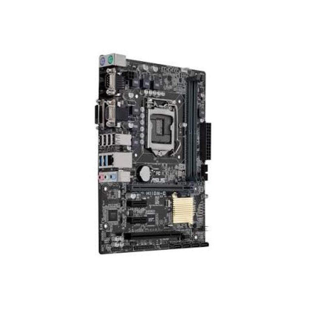 ASUS H110M-C (P/N: 90MB0NY0-M0EAY0) – Intel H110 Express chipsetli — Ana platalar, Bakı (3)