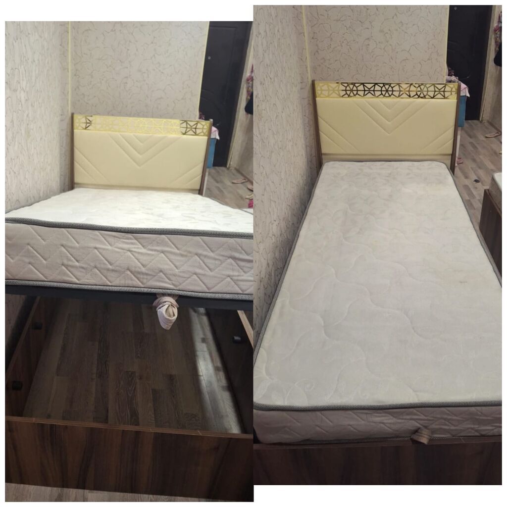 2 eded bazali yataq .biri 120₼.Cutu 240₼ satilir .Unvan Ehmedli — Divanlər, Bakı