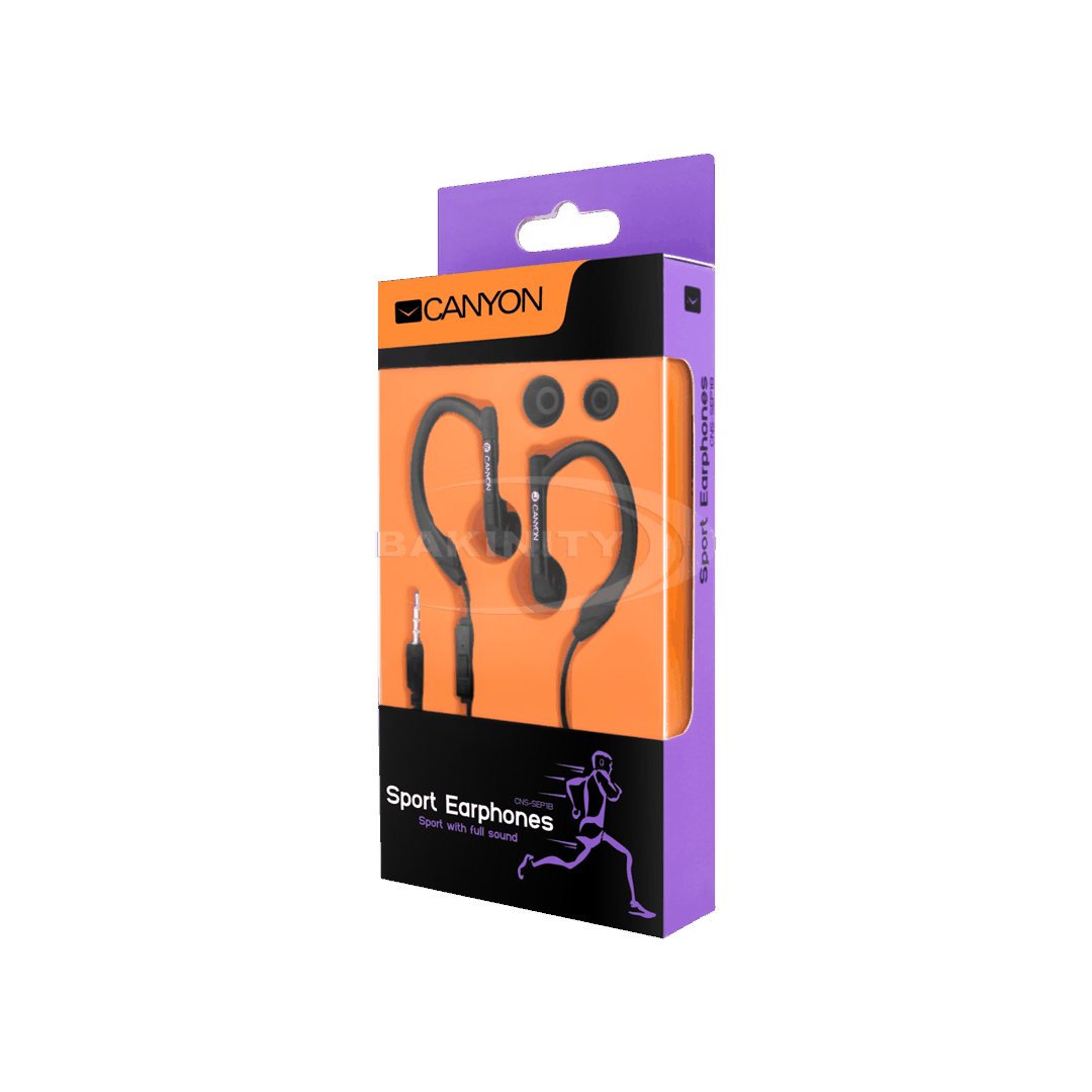 Qulaqcıq Canyon Sport earphones CNS-SEP1B — Kompüterlər və noutbuklar, Bakı (2)