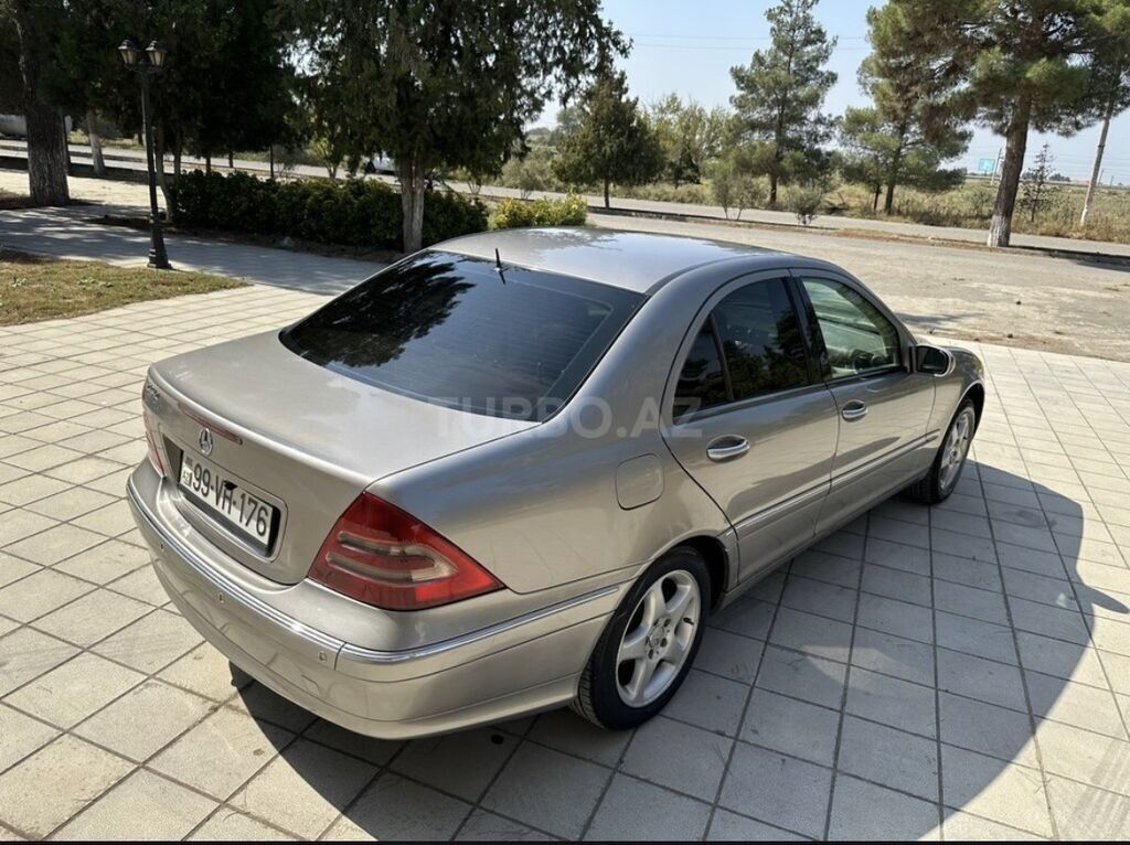 Mercedes-Benz C-Class: 1.8 l 2003 il Sedan 99-VH-176 — Avtomobillər, Salyan (8)
