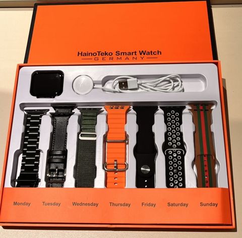 HainoTeko Smart Watch H45 ProMax – çoxqaşlı dəst Xüsusiyyətlər — 80 ₼ · Bakı · Ağıllı saatlar HainoTeko Smart Watch H45 ProMax – çoxqaşlı dəst Xüsusiyyətlər — Bakı