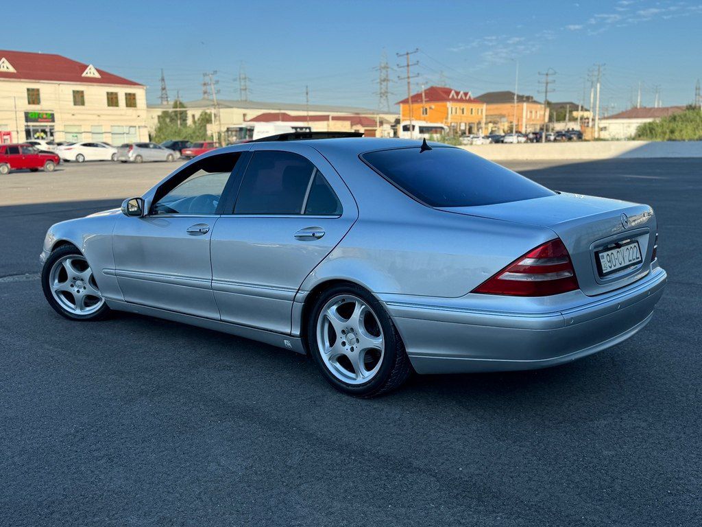 Mercedes S 320, 3.2 L, 2000 il, 400 000 km 90-CV-222 — Avtomobillər, Bakı (5)
