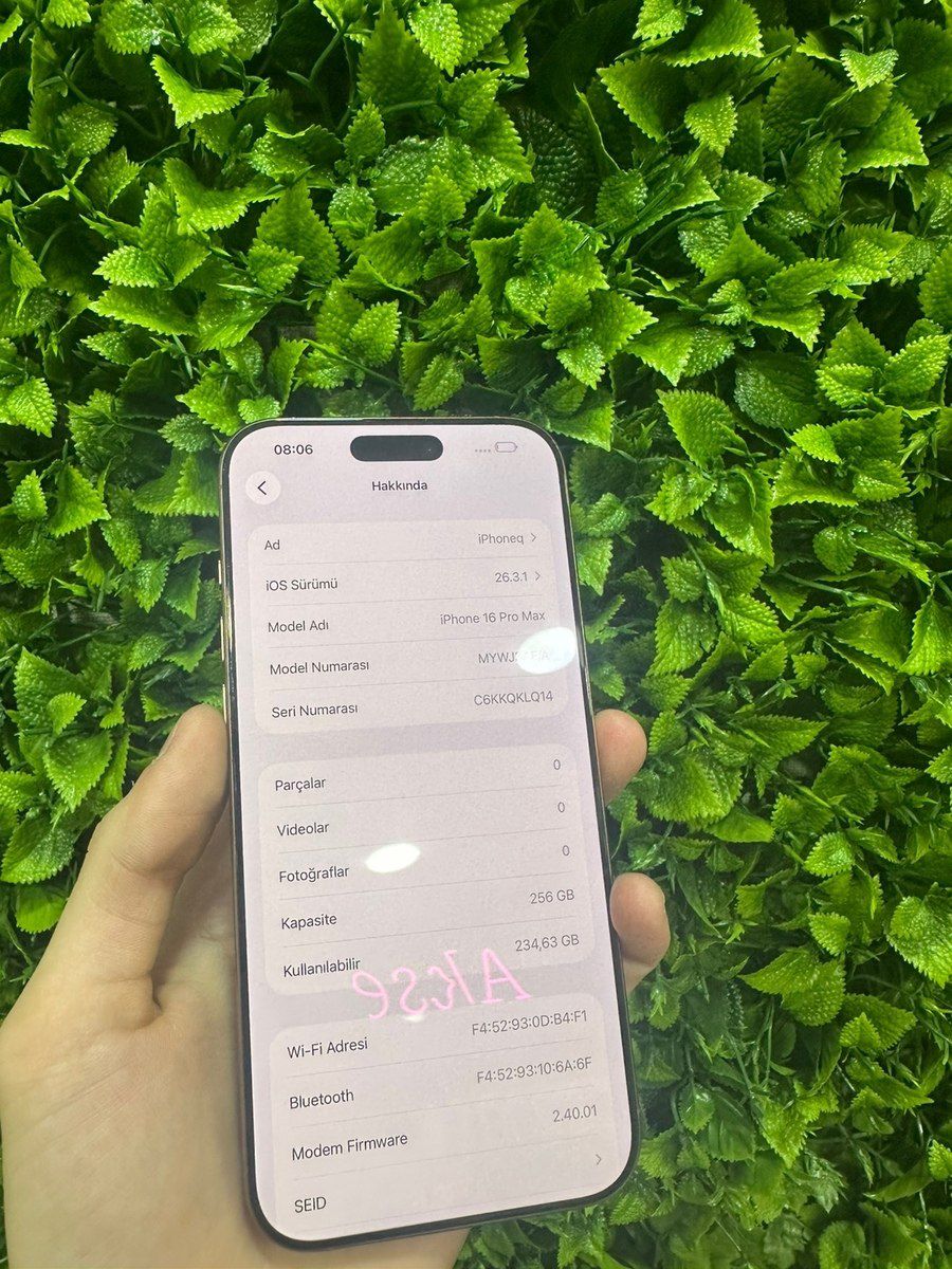 Apple iPhone 16 Pro Max Desert Titanium 256GB/8GB — Smartfonlar, Bakı (6)