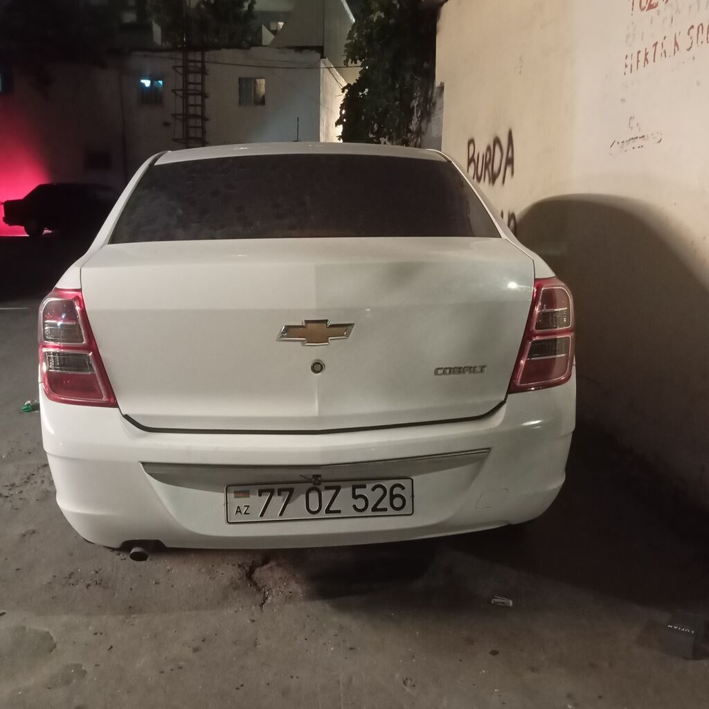 Chevrolet Cobalt: 1.5 l 2022 il 90000 km Sedan 77-OZ-526 — Avtomobillər, Bakı (9)