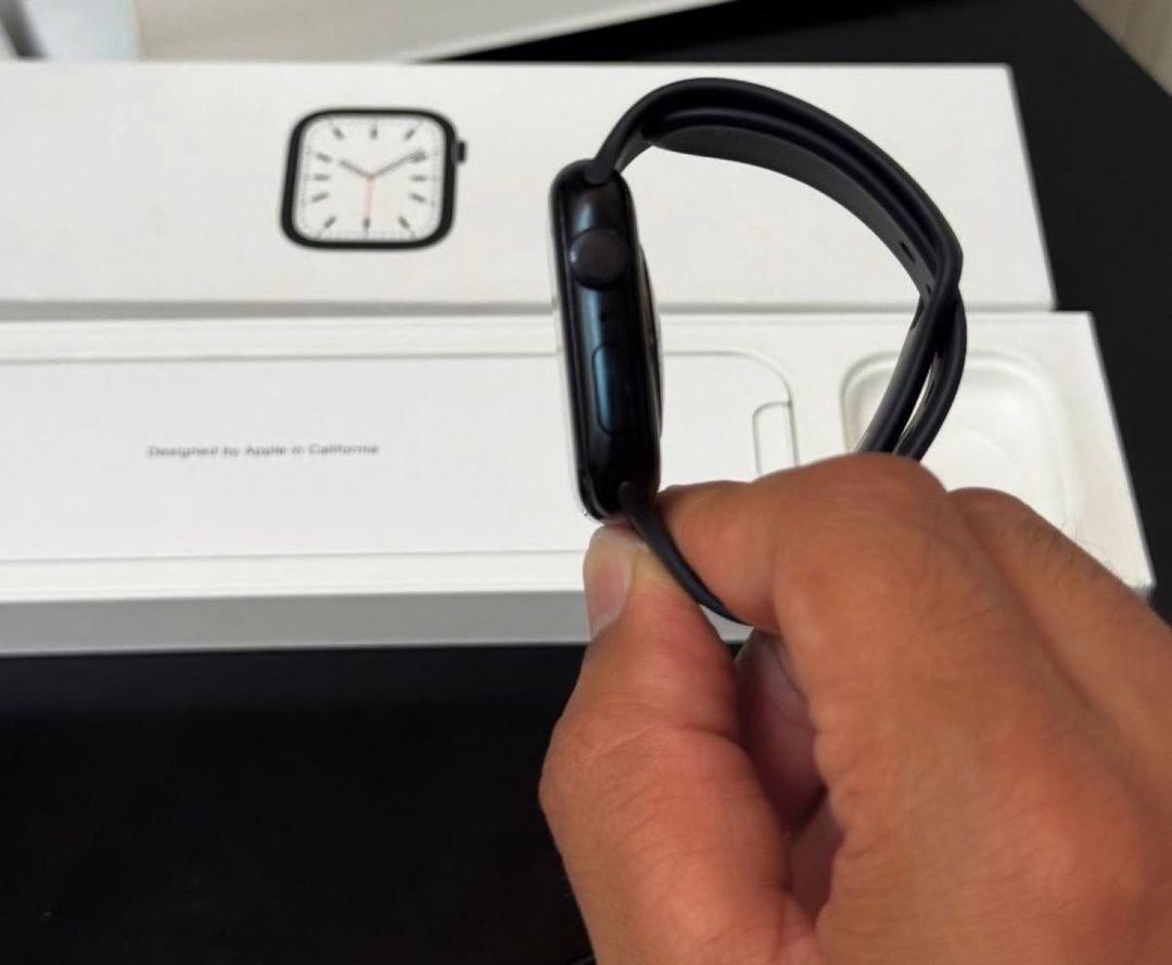 Apple Watch Series 7 Aluminum Midnight 45mm — Ağıllı saatlar və biləkliklər, Bakı (3)