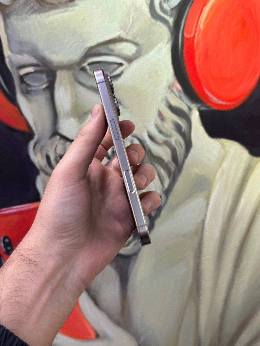 Apple iPhone 16 Pro Natural Titanium 128GB/8GB — Smartfonlar, Bakı (4)