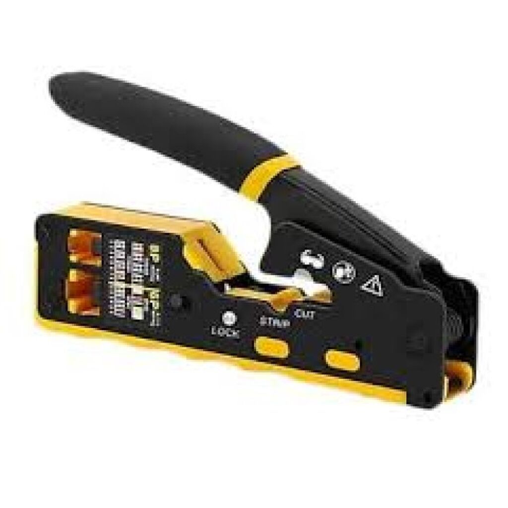 ZoeRax Professional Şəbəkə Kabel Kəlbətini (Krimp Aləti – RJ45, RJ11 — Kəsici klişlər, Bakı