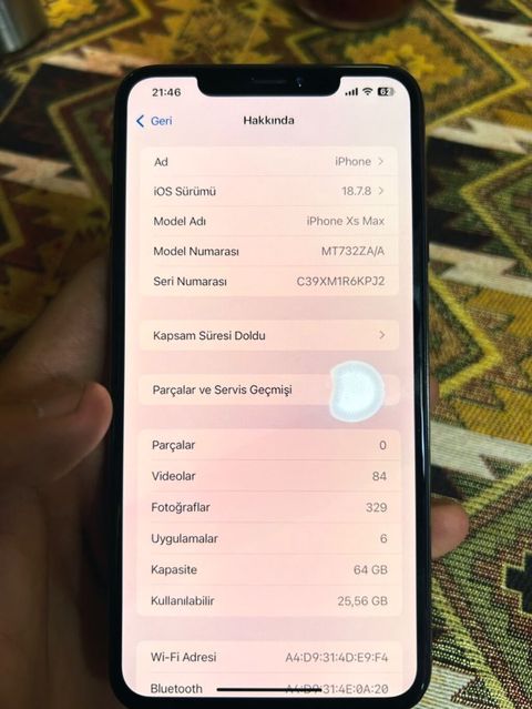 IPhone Xs Max, 64 GB, Qızılı — Bakı