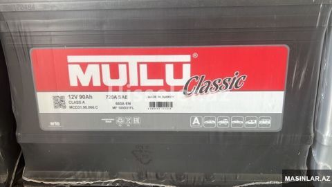 Akkumulyator Mutlu 90A — Bakı