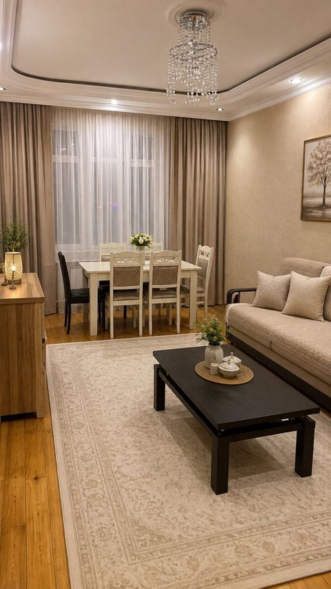 2-otaqlı yeni tikili kirayə verilir, H.Aslanov m., 70 m² — Bakı