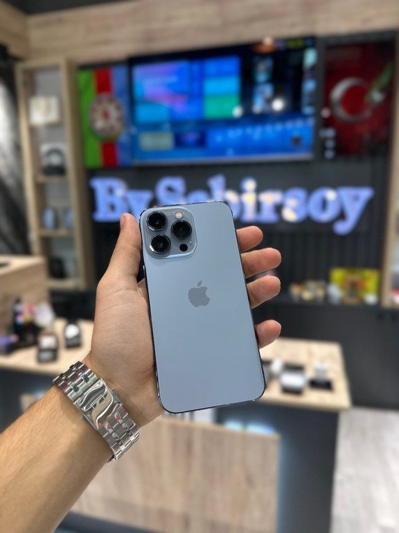 Apple iPhone 13 Pro Sierra Blue 128GB/6GB — Smartfonlar, Bakı (2)