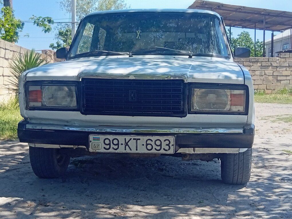 Lada (VAZ) 2107, 1.6 L, 1986 il, 76 192 km 99-KT-693 — Avtomobillər, Saatlı