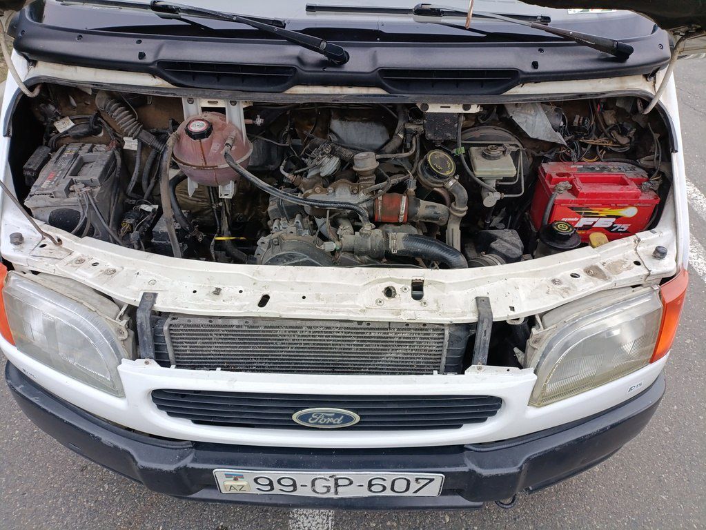 Ford Transit, 2.5 L, 1998 il, 283 207 km 99-GP-607 — Avtomobillər, Qax (3)
