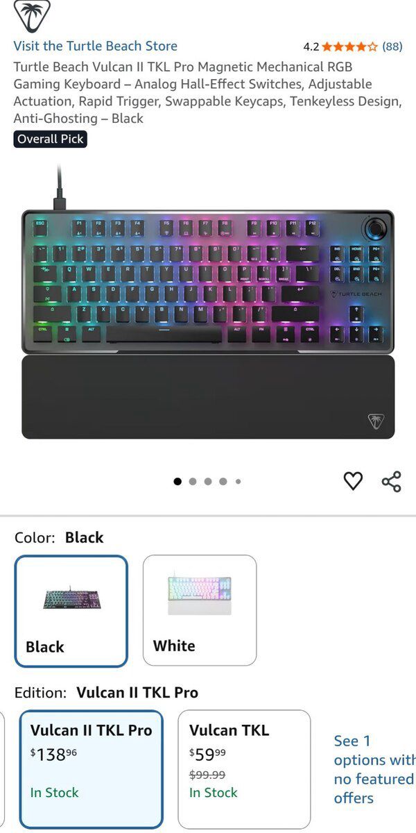 Turtle beach Vulcan 2 TKL pro — Periferik cihazlar, Bakı (12)