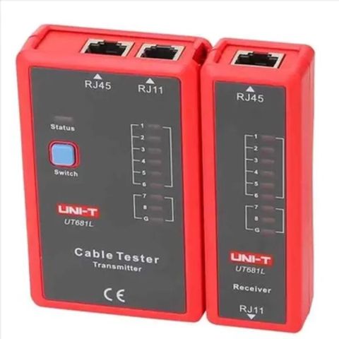 Unı-t UT681L Professional Şəbəkə Kabel Testeri (RJ45/RJ11) Unı-t — 90 ₼ · Bakı · Ölçü alətləri Unı-t UT681L Professional Şəbəkə Kabel Testeri (RJ45/RJ11) Unı-t — Bakı