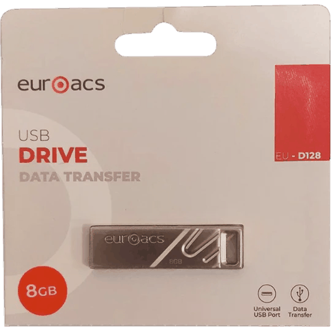 SD kart Euroacs USB 8GB Euroacs EU-D128 — USB Flash Drives