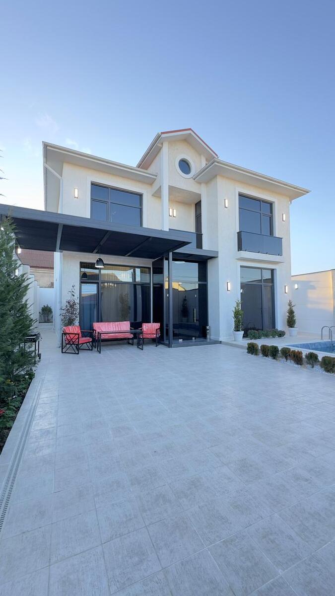 Satılır 5 otaqlı həyət evi/bağ evi 240 m² — Ev, villa, Bakı (3)