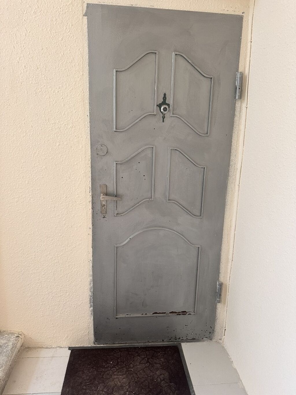 Dəmir giriş qapısı dəsti - Material: tam metal konstruksiya, içdən — Pəncərələr, qapılar, balkonlar, Bakı (2)