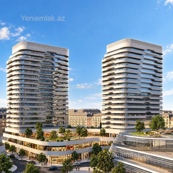 Satılır 3 otaqlı Bina evi menzil (Yeni tikili), 189 m², Xətai rayonu — Mənzil, Bakı