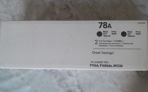 "HP 78A" qara original kartric — Bakı