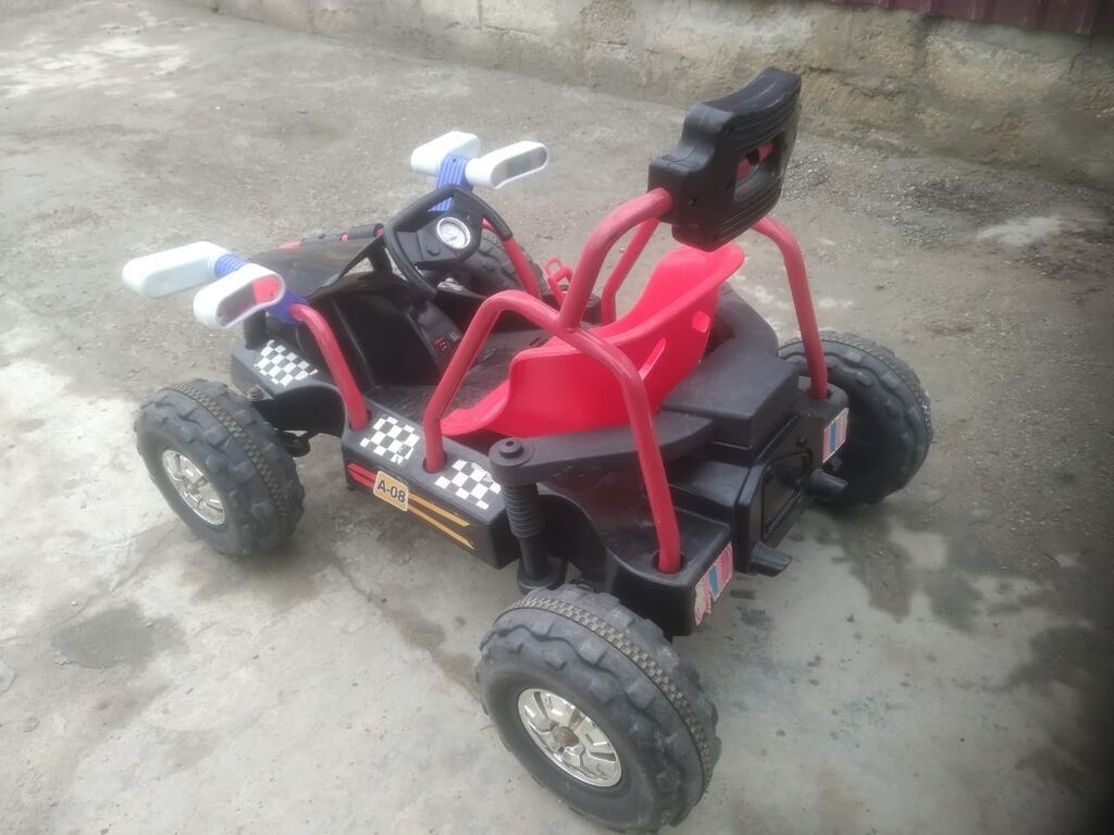 Uşaq üçün elektrikli buggy tipli maşın - Model: A-08 yazılı uşaq — Uşaq avtomobilləri, Bakı (2)