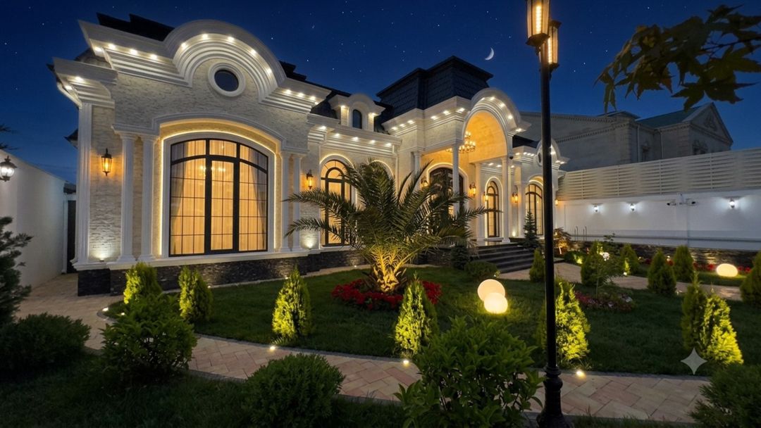 Satılır 6 otaqlı həyət evi/bağ evi 330 m² — Ev, villa, Bakı (5)