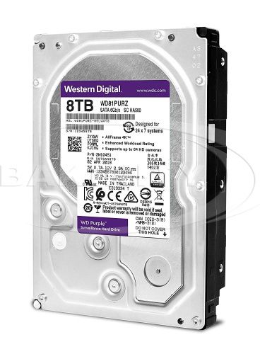Sərt disk Western Digital Purple 8TB WD81PURZ HDD — Sabit diskləri, Bakı