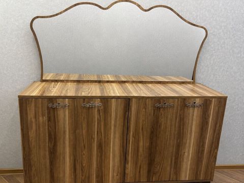 Mebel dəsti – güzgülü konsol və TV stendi 1) Güzgülü konsol — Bakı