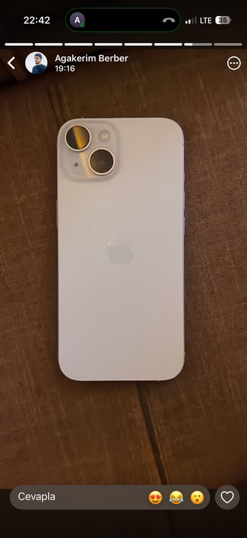 IPhone 15, 128 GB, Ağ — Apple iPhone, Bakı (3)
