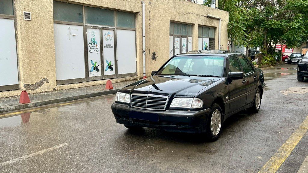 Mercedes C 180, 1.8 L, 1998 il, 350 000 km — Avtomobillər, Bakı (3)