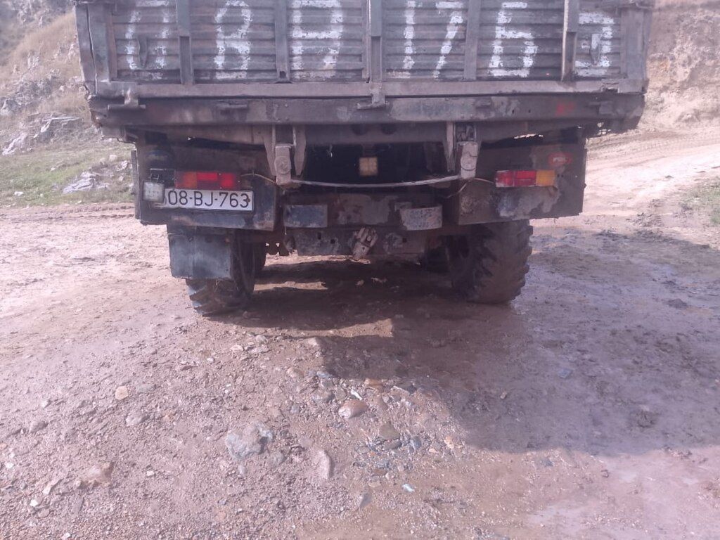 Ural 4320, 11 L, 1990 il, 166 600 km 08-BJ-763 — Yük maşınları, Balakən (2)