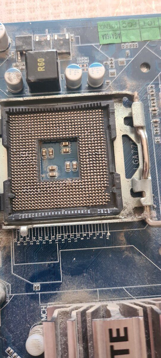 Ana plata Gigabyte GA-G41MT-S2 Pentium E5700 4GB RAM G — Kompüterlər və noutbuklar, Bakı (10)