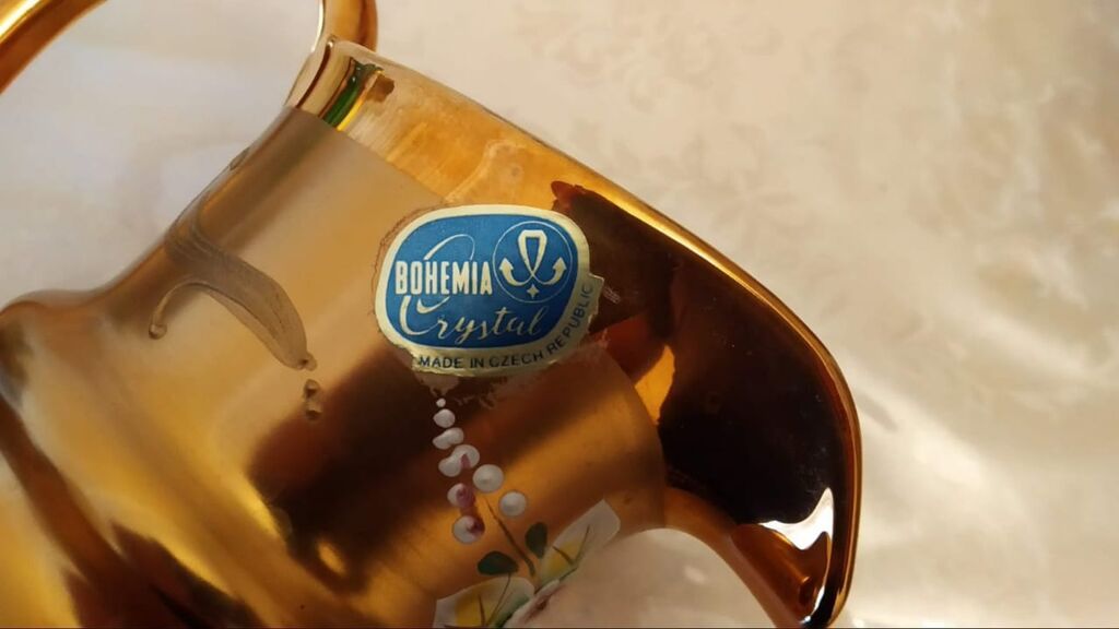 Bohemia Crystal süfrə dəsti - Çexiya istehsalı, Bohemia Crystal — Qablar və mətbəx əşyaları, Digah (4)