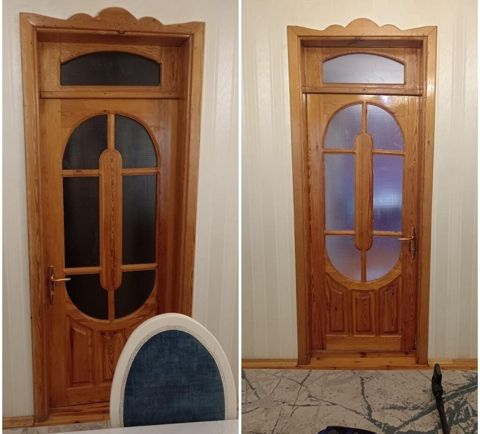 Qapı 2 ədəddi biri 25 azn satılır Ünvan Q.Qarayev Pərvin 5061 — Bakı