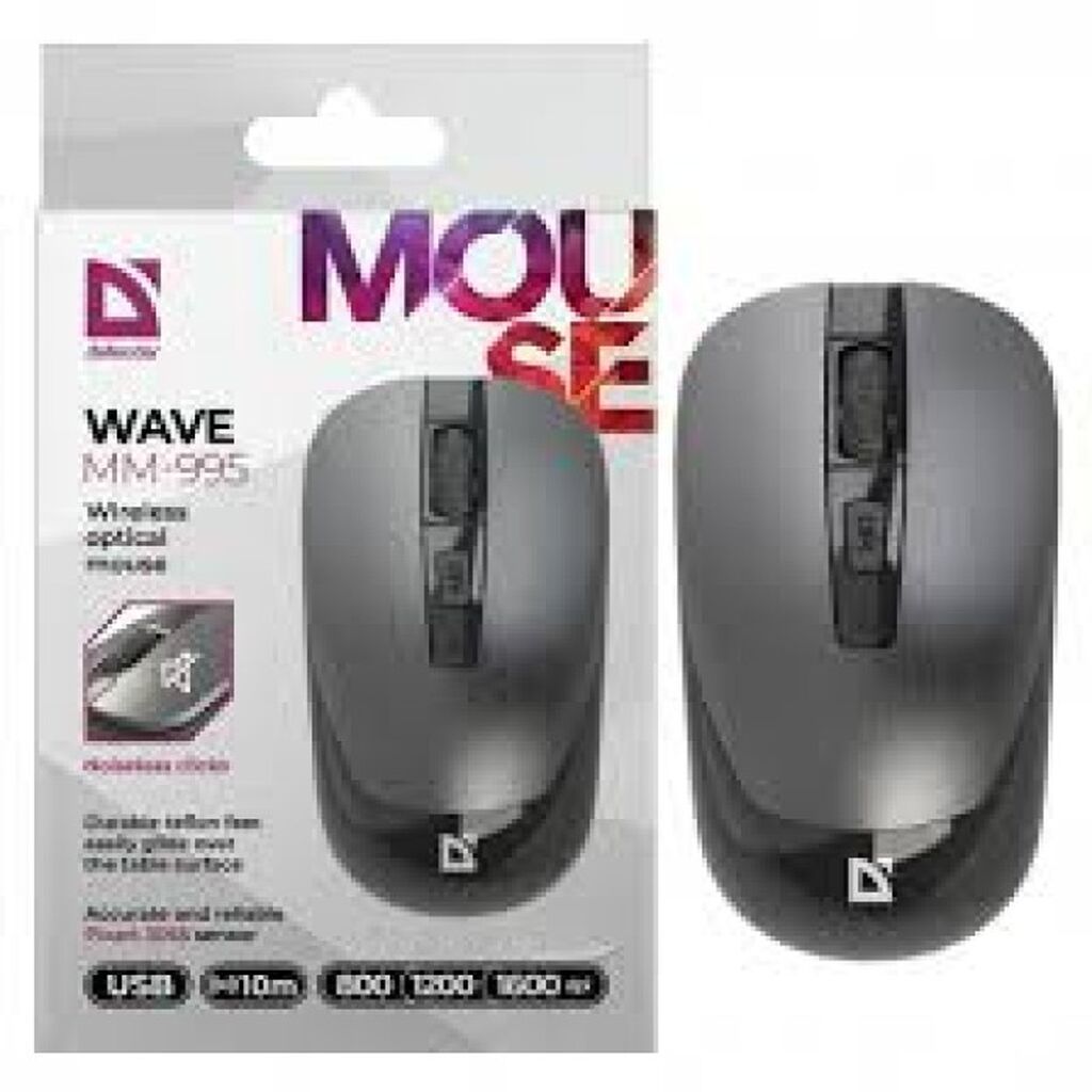 Wave MM-995 Simsiz Optik Siçan Defender Wave MM-995 – ofis və — Klaviaturalar və siçanlar, Bakı