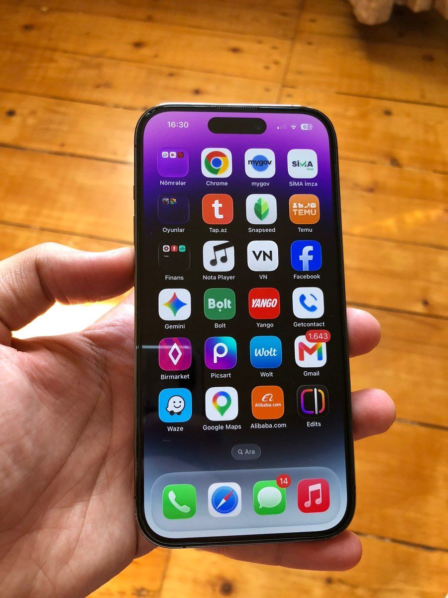 Apple iPhone 14 Pro Deep Purple 128GB/6GB — Smartfonlar, Bakı
