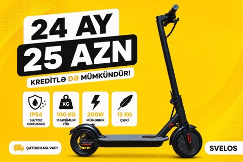 Elektrikli skuter (M187) — Bakı
