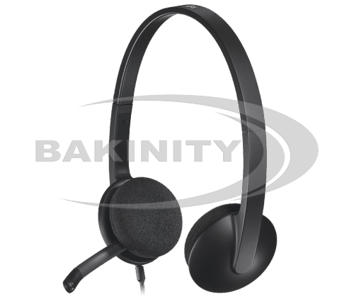 Qulaqcıq Logitech Corded USB H340 Black — Kompüterlər və noutbuklar, Bakı