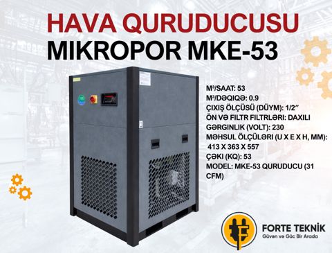Hava quruducusu Mıkropor MKE-53 — Bakı