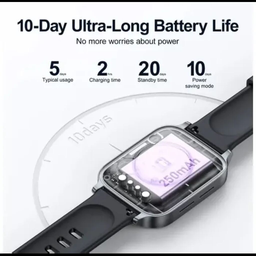 Joyroom JR-FT3 Ağıllı Saat (Fit-Life seriyası) - 1.83 düymlük sensor — Ağıllı saatlar, Bakı (2)
