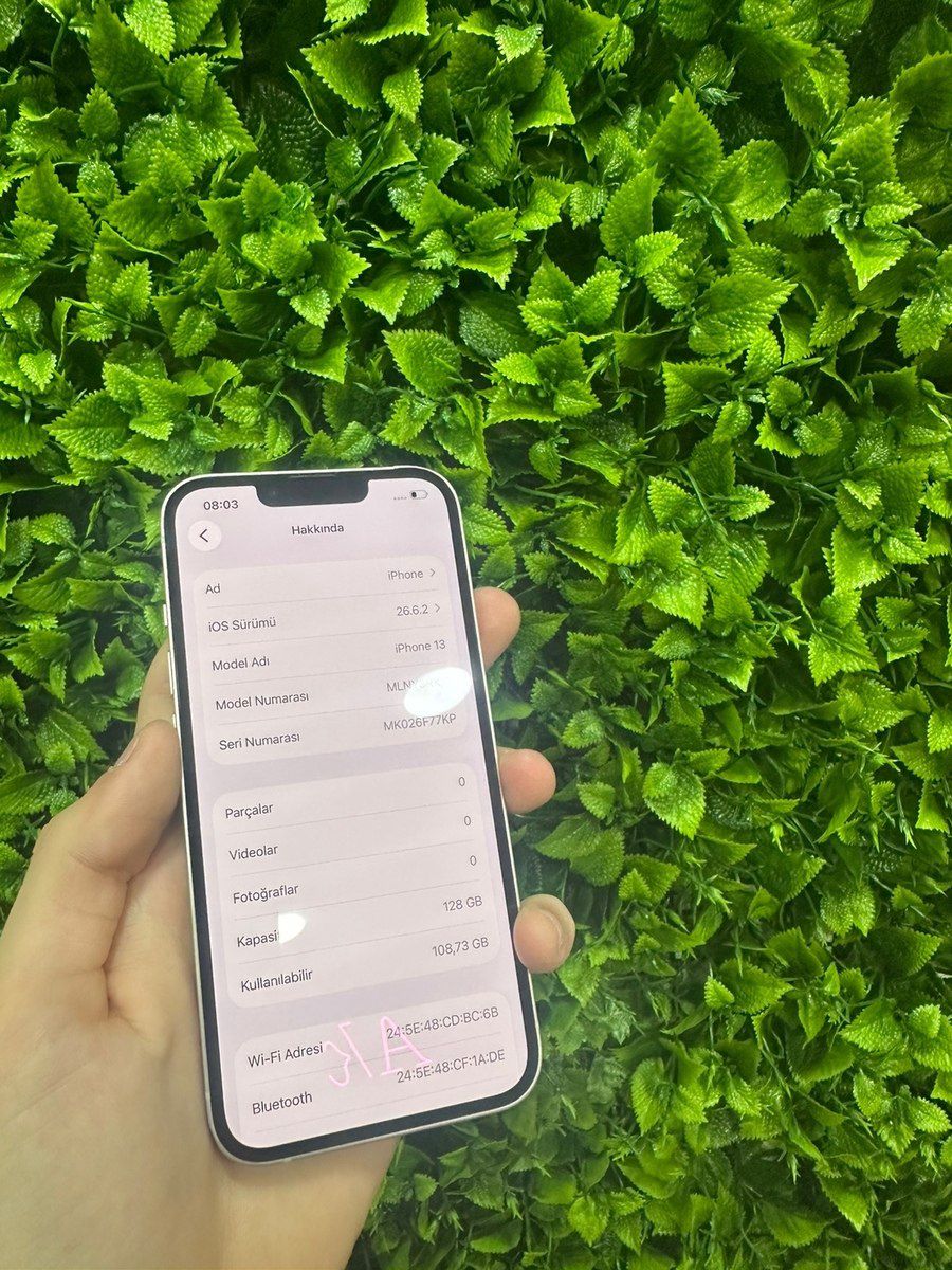 Apple iPhone 13 Pink 128GB/4GB — Smartfonlar, Bakı (5)