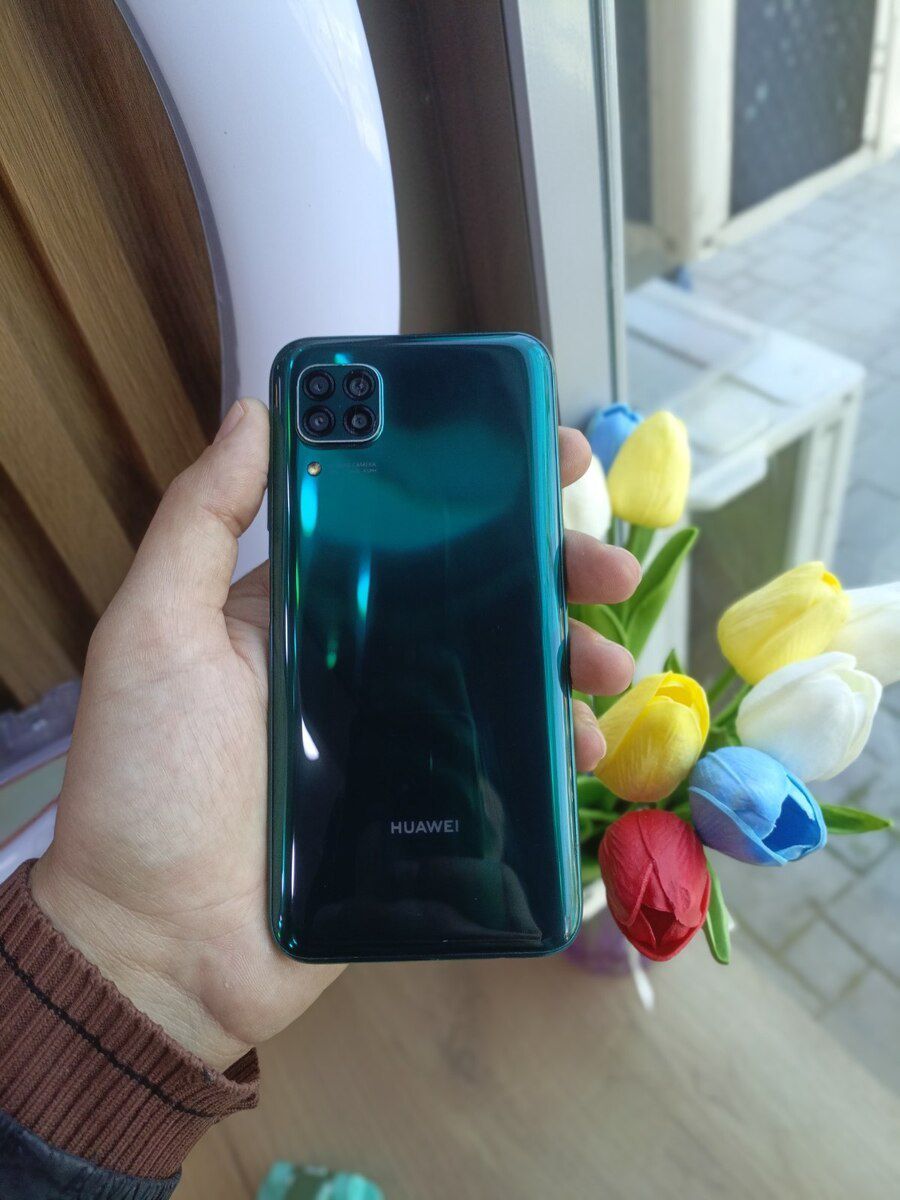 Huawei P40 Lite Emerald Green 128GB/6GB — Smartfonlar, Bakı
