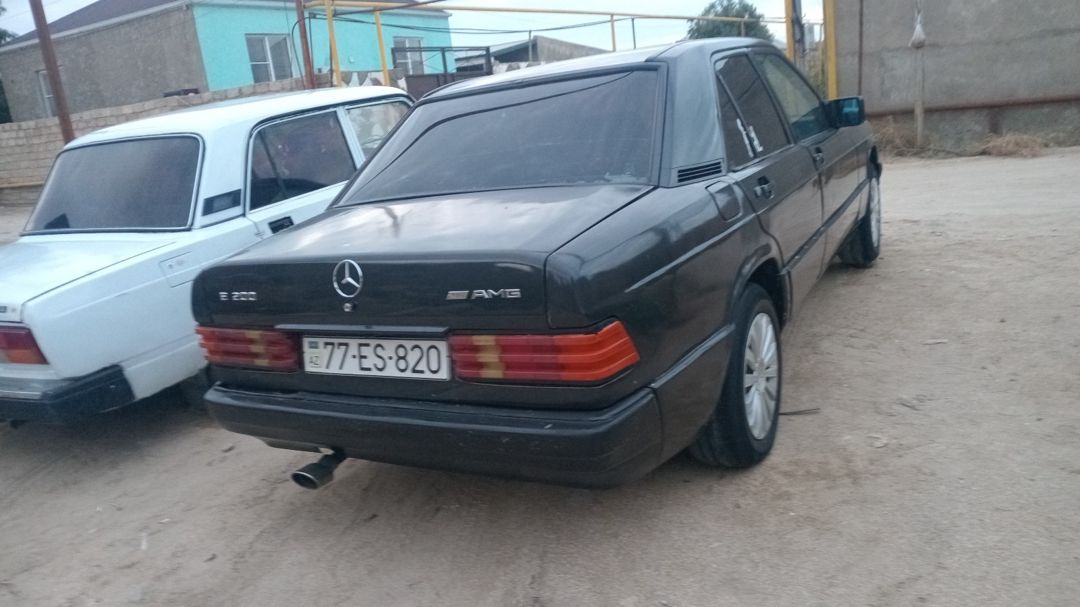 Mercedes 190, 1993 il 77-ES-820 — Avtomobillər, Bakı (7)