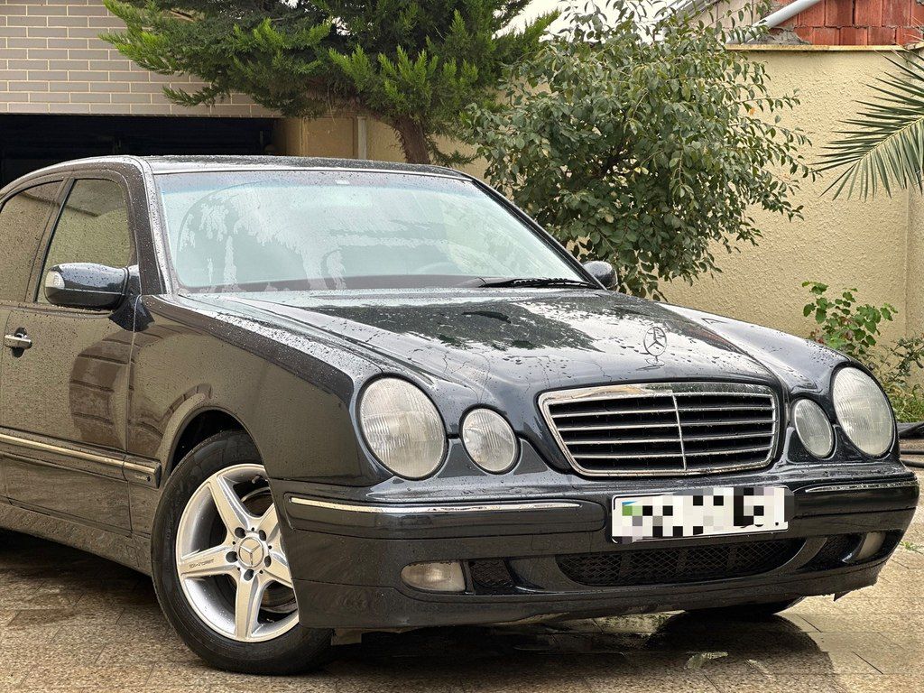 Mercedes E 220, 2.2 L, 2000 il, 357 000 km — Avtomobillər, Bakı (5)